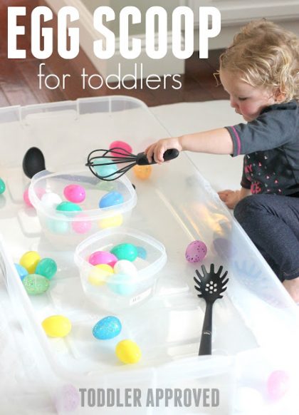 Easter Egg Themed Activities for Preschoolers and Toddlers