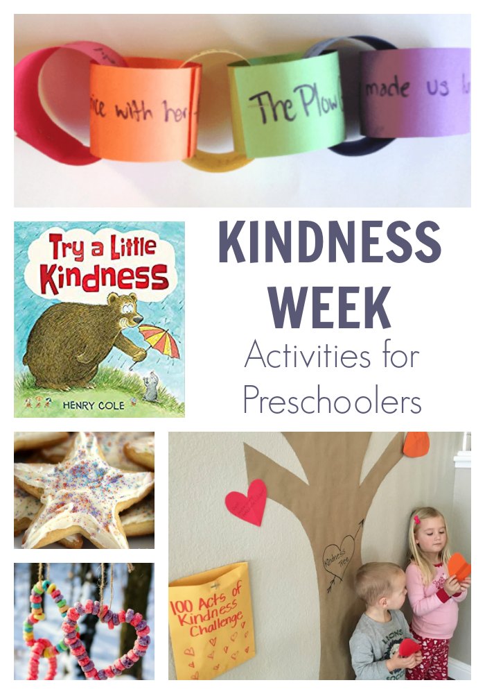 Kindness Week Activities For Preschoolers Inspired By Try A Little Kindness