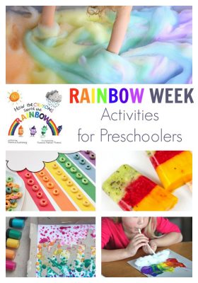 Rainbow Themed Week of Activities for Preschoolers