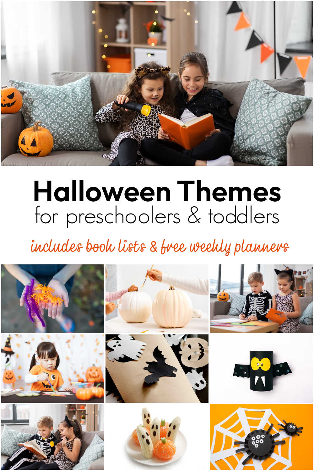 Halloween Themes for Preschoolers and Toddlers