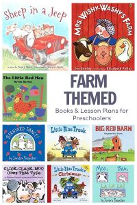 Click, Clack Moo Cows That Type and Farm Week Activity Plan for Preschool