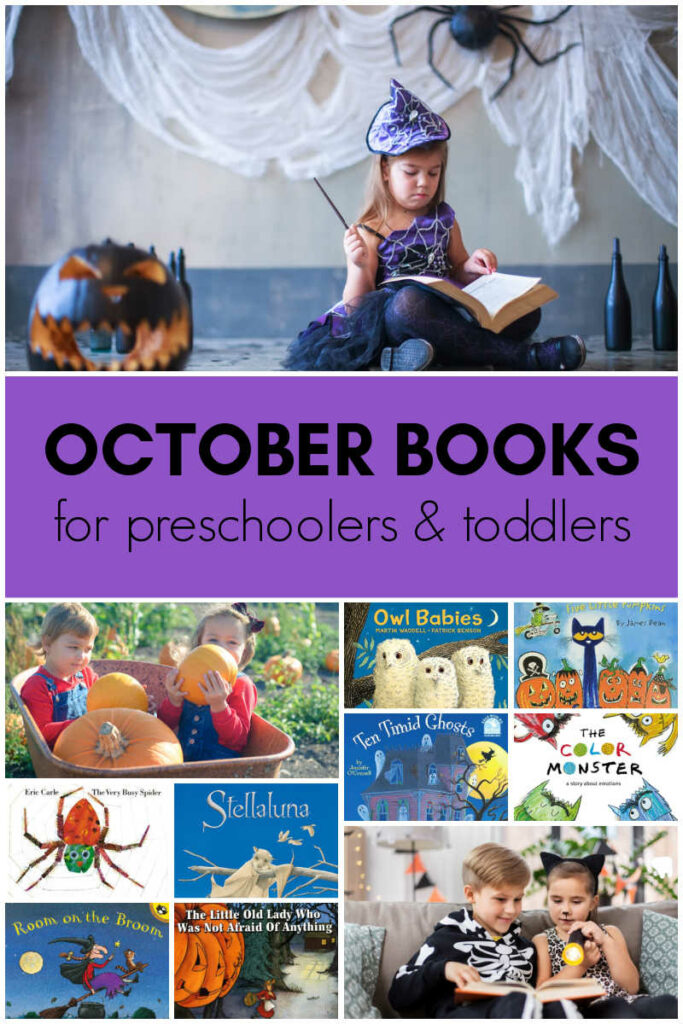 October Books for Preschoolers and Toddlers from the Virtual Book Club for Kids