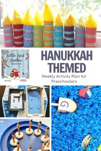 Little Red Ruthie and Hanukkah Week Activity Plan for Preschoolers