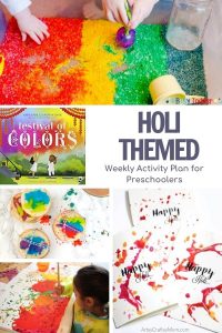 Festival of Colors Holi Week Activity Plan for Preschoolers